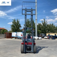 Montacargas Diésel YGZG Modelo 2026 de 3.5 Toneladas, Mástil Tríplex, Neumáticos Neumáticos, para Manejo de Heno y Estiércol en Granjas