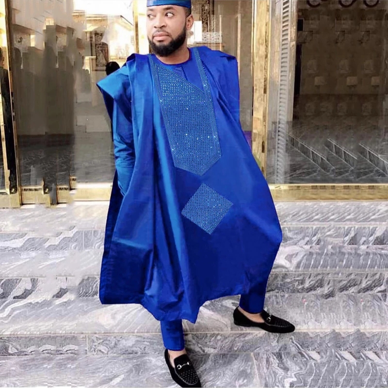 Men's Fashion Nigerian Traditional Shirt Latest Nigeria Mens