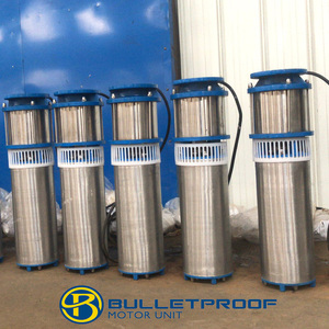 Bulletproof Stainless Steel 7.5 hp 3 Phase AC <b>Motor</b> Multistage Pond Submersible <b>Motor</b> <b>Water</b> Fountain <b>Pump</b> - Product Image 6