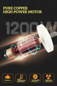 Mélangeur à main électrique 6 vitesses 110V/220V en acier inoxydable SUS304 de qualité alimentaire pour outils électriques - Product Image 2