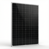 Panel Surya Bifasial 700W 720W Tipe-N TOPCon Kaca Ganda Hitam Penuh Sel Setengah 210mm Modul PV Mono Efisiensi 22%
