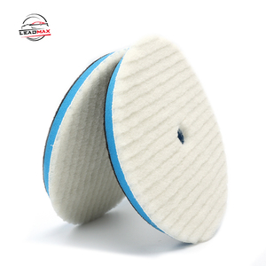 Cabeza de lana pulida de 3 pasos de 6 pulgadas y 150 mm para pulidora DA, almohadilla de pulido de lana corta, almohadilla de pulido de esponja - Product Image 1