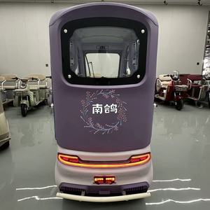 2025 haute qualité 400 AC 60V Tricycle électrique 4 roues voiture de tourisme grand espace bas prix 1000W 60V fermé Certification CEE - Product Image 2