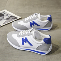 Nouvelles Baskets Sportives de Printemps Blanches 2024 pour Femme, Grande Taille, Respirantes, Assorties de Couleurs, Faciles à Enfiler, Tendance Étudiante