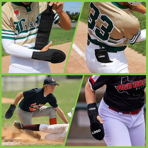 قفازات تدريب لحماية اليد مع حزام ضغط مرن، قفازات للانزلاق في لعبة السوفتبول للمراهقين والبالغين - Product Image 5