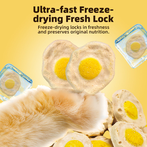 Friandises pour animaux de compagnie lyophilisées au <span class=keywords><strong>fromage</strong></span> et aux fruits, haute valeur nutritionnelle, riches en protéines de haute qualité pour chiens et chats - Product Image 3