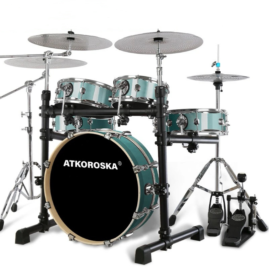 Green + D60 Muted (5-Drum 4-Cymbal)