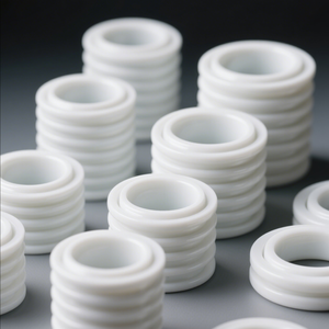 Anillo de cerámica de alúmina resistente a altas temperaturas para accesorios industriales de tuberías químicas - Product Image 3