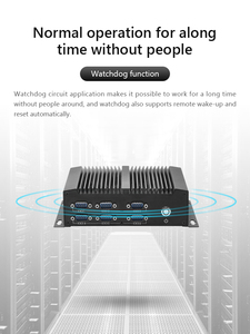 Công nghiệp không quạt nhúng hộp PC J1900/3855/3865 Core i3/i5/i7 điện năng thấp Bộ vi xử lý nhiều cổng USB OEM - Product Image 6