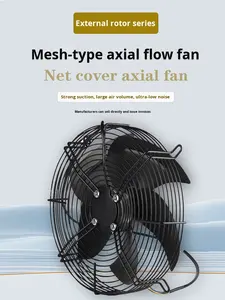 พัดลมระบายอากาศแบบแกนหมุนอุตสาหกรรม YWF พร้อมมอเตอร์โรเตอร์ภายนอก OEM 380V/220V แบบตั้งพื้น - Product Image 6