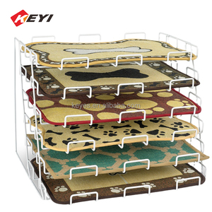 Giá Trưng Bày Thảm Kim Loại 12 Tầng Tùy Chỉnh Cho Cuộn Vải Thảm Lót Đĩa - Product Image 5