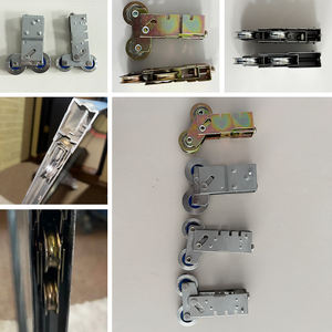 Puleggia a rullo porta scorrevole di alta qualità, in acciaio inox 304 porta scorrevole finestra ruota rullo - Product Image 5