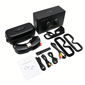 แว่นตา Skyzone Sky04x <span class=keywords><strong>Pro</strong></span> <span class=keywords><strong>Mini</strong></span> RC Racing FPV สำหรับเครื่องบินบังคับวิทยุ 5.8ghz 48ch กล้อง 4K HDMI ในตัว พร้อมระบบ Headtracker พัดลมระบายความร้อน DVR รองรับ 2D/3D - Product Image 3
