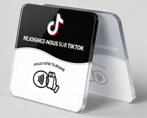 Tarjeta NFC Personalizada para Reseñas de Google, Tarjeta de PVC Programable RFID de 13.56MHz con Código <span class=keywords><strong>QR</strong></span> para Redes Sociales y Comentarios de Negocios - Product Image 6