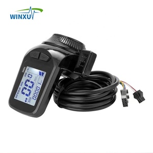 Shenzhen Factory 24V 36V 48V 250W E-bike Motor sin escobillas Controlador universal S886 Pantalla de velocidad LCD para bicicleta eléctrica plegable - Product Image 3
