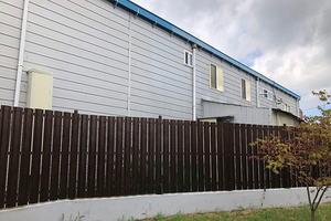 Zwart smeedijzeren hek, eenvoudig te monteren, decoratief hekwerk, schutting voor huis, boerderij of zwembad, warmtebehandeld hout, metalen frame - Product Image 3