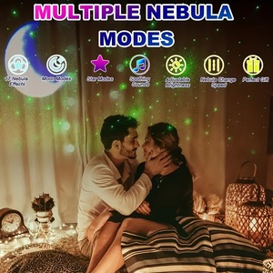 Đèn Ngủ Ngôi Sao Vũ Trụ Hiện Đại Galaxy Star Kids DIY Cho Trẻ Em, Đèn LED Hình Tinh Vân, Đèn Ngôi Sao, Đèn Giáng Sinh, Máy Chiếu Phi Thuyền Không Gian, Chế Độ Chuyển Đổi USB WIFI - Product Image 3