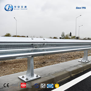 Barriere per veicoli di sicurezza in acciaio zincato barriera per auto con parapetto con travi e barriere di sicurezza del traffico - Product Image 2