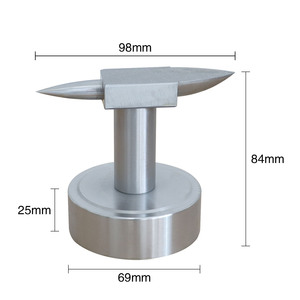 Herramienta <span class=keywords><strong>de</strong></span> doble cuerno para conformar y dar forma, herramientas <span class=keywords><strong>de</strong></span> martillado para joyería, para metal, cobre, plata, anillos, mini banco <span class=keywords><strong>de</strong></span> trabajo, herramientas para hacer joyas - Product Image 1