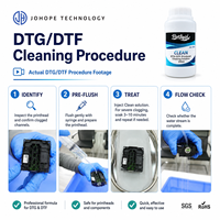 PrintLiquid 250ml DTF /DTG UV Nettoyant pour Têtes d'Impression à Base d'Eau Solution de Nettoyage d'Encre Pigmentée pour Têtes XP600 I3200 4720 DX5