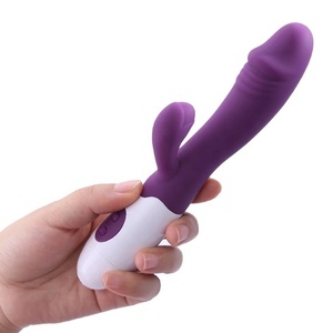 <span class=keywords><strong>Bon</strong></span> prix batterie version réaliste lapin vibrateur 30 vitesses vibrant gode de jouet de sexe pour les femmes couple adulte - Product Image 5