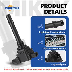 Bobina di Accensione MIKEY 33400D70C00C00 per <span class=keywords><strong>Suzuki</strong></span> <span class=keywords><strong>Swift</strong></span>, Ricambi Auto di Alta Qualità Disponibili per F01R00A070 JL474Q5 - Product Image 3