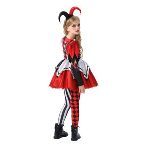 Disfraz de Payaso Espeluznante para Niñas, Halloween 2026, Divertido y Terrorífico, para Representaciones Escénicas, Cosplay, Carnaval, Fiestas - Product Image 6