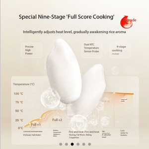 Cuisinière à riz Mijia N1 3L Blanc crème > Articles ménagers intelligents>>Produits pour la maison intelligente - Product Image 2
