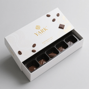 Wholesale <b>Recycled</b> Paper Cardboard Rigid 4/6/9/12 Chocolate Magnetic <b>Box</b> Packaging Gold Foil Stamping Custom Chocolate <b>Box</b> - Product Image 5