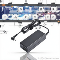 Adaptateur d'alimentation pour ordinateur portable 65W 19.5V 3.33A 4.8*1.7 Port DC Chargeur universel pour ordinateur portable Charge rapide AU/EU/US/UK