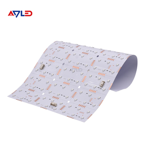 แผ่นไฟ LED RGB DC24V CRI สูง สำหรับไฟส่องเคาน์เตอร์หินอ่อน IP20 ตัดได้ SMD5050 แผ่น RGB - Product Image 1