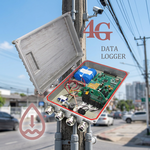 4G Data Logger Aluminum Enclosure With Battery And Circuit Board For Temperature Monitoring - Product Image 1