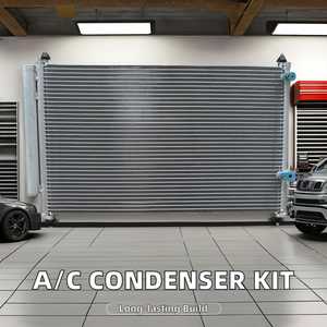 Condensateur de climatisation en aluminium OEM 88450-02330 pour Toyota Corolla 2009-2018, condensateur de voiture 12V d'occasion également compatible avec Kia - Product Image 2