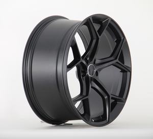 Jantes en alliage YQ Muti Spoke pour RS7, noir satiné, 20, 21, 22 pouces, 5X112, 5 trous, pour voitures particulières <span class=keywords><strong>Audi</strong></span> RS6, <span class=keywords><strong>RS8</strong></span>, A8, A6 - Product Image 5