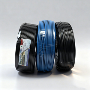 Câble plat ventilé 24AWG à enrobage direct avec canaux de ventilation axiaux pour pompe submersible, application souterraine étanche - Product Image 4