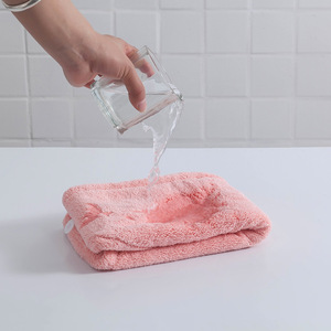Time Machine Hair <b>Drying</b> Cap Pale Pink <b>Quick</b> Dry For Women Adult Shower <b>Towel</b> - Product Image 3