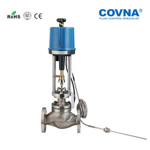 Válvula de Control Termostática Eléctrica Autooperada para Agua, Vapor, Aceite de Transferencia de Calor, Regulación de Diafragma - Product Image 4