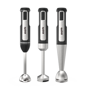 Mélangeur à main à immersion en acier inoxydable à poignée ergonomique avec baguette métallique détachable pour la cuisine - Product Image 3