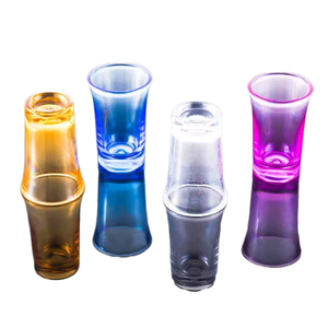 35ml Classique Logo Personnalisé Bar Vin Bullet Cup Creative Transparent Shot Glass <span class=keywords><strong>Vodka</strong></span> pour Hôtel Use One Cup Spirits PC - Product Image 4