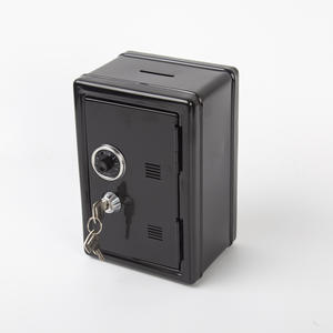 Mini caja fuerte de seguridad de hierro con <span class=keywords><strong>contraseña</strong></span> larga y código de bloqueo, diseño creativo, para guardar llaves y cambio, Cross Border - Product Image 3