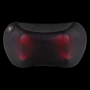 หมอนนวดคุณภาพสูงเพื่อการผ่อนคลายกล้ามเนื้อนวดลึกและประคบร้อนรวมบำบัดสุขภาพที่บ้าน - Product Image 3