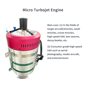 Motore Turbojet Professionale da 200kg di Spinta, Motore per Aeromobili, Modello di Motore Turbojet da 50kg - Product Image 6