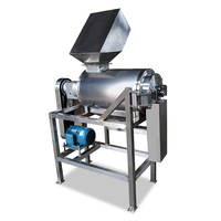 Dubbel Kanaal Mango Pulper Machine Fruit Groente Pasta Mango Pulp Machine Voor Aardbei Tomaat Tamarinde Watermeloen