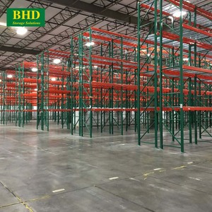Vietnam Factory Heavy Duty Teardrop Pallet <b>Rack</b> Steel Warehouse <b>Bolt</b> Structure Powder Coating Finish USA Import Selective - Product Image 1