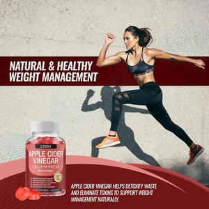 Gomitas Veganas de Vinagre de Sidra de Manzana y Vitamina B para la Inmunidad, Digestión, Desintoxicación y Limpieza, <span class=keywords><strong>No</strong></span> Aptas para Recién Nacidos, 2 por Dosis - Product Image 4