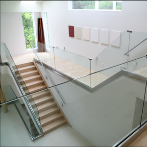 Prima Escaliers d'intérieur modernes et personnalisés de haute qualité Escaliers à poutre unique <span class=keywords><strong>Escalier</strong></span> en forme de U avec marches solides Riser ouvert - Product Image 2