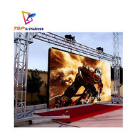 Pantalla LED para Fondo de Escenario Interior TOPvision P3.91 de 500x1000 mm, Pantalla de Alquiler de Alta Definición para Ceremonias de Premiación