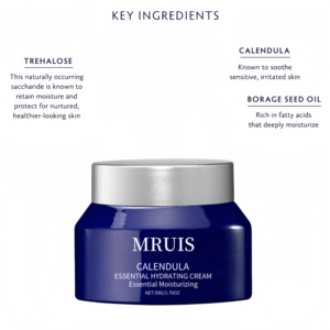 Calendula Essence Crème Hydratante Apaisante Crème Nettoyante <span class=keywords><strong>Visage</strong></span> Hommes Femmes Peaux Sèches Sensibles Nourrir Mruis 50G - Product Image 5