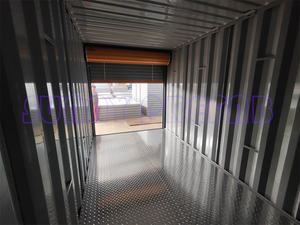 Conteneur de stockage portable démontable en acier de 10', 12', 16', 20' pieds, à assembler, mobile, démontable, en kit plat, pour le stockage - Product Image 3