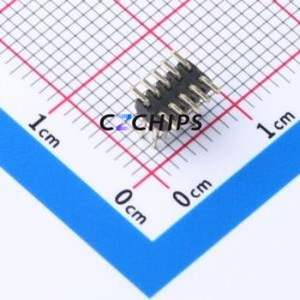 XDZ127-2-05-S-1.0-G1 Pin Header SMD,P=1.27mm Connector 2x5P 1.27mm Pin Header Vertical Mount - Product Image 2